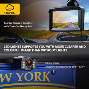 5\\\" Monitor with 1080P Backup Camera for Truck
